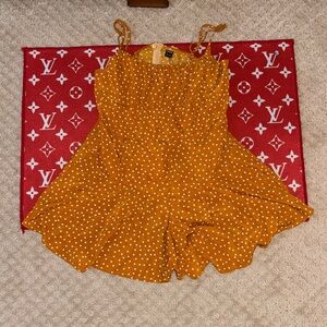 Ladies Polka Dot Romper